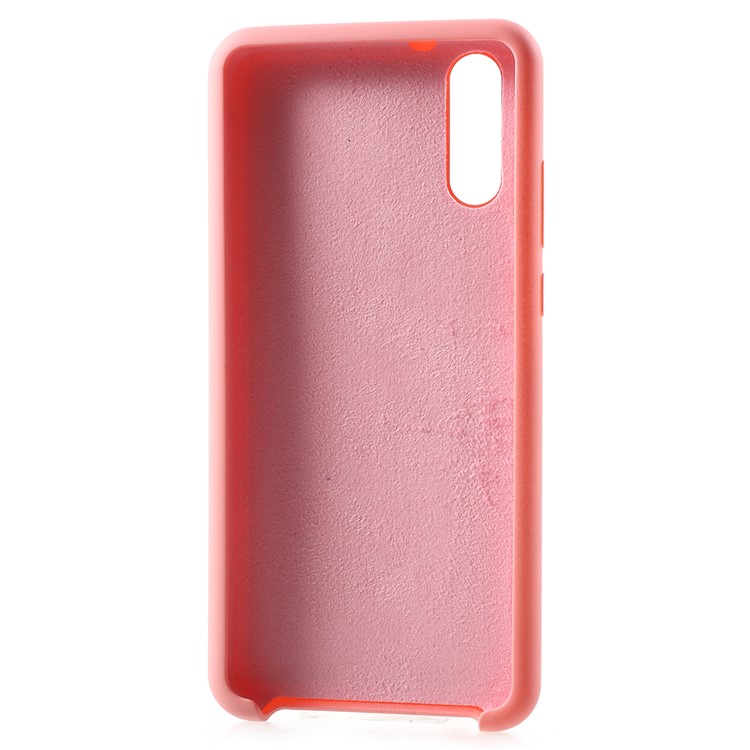 Rubber Coating TPU Mobile Phone Casing for Huawei P20 - Pink-5