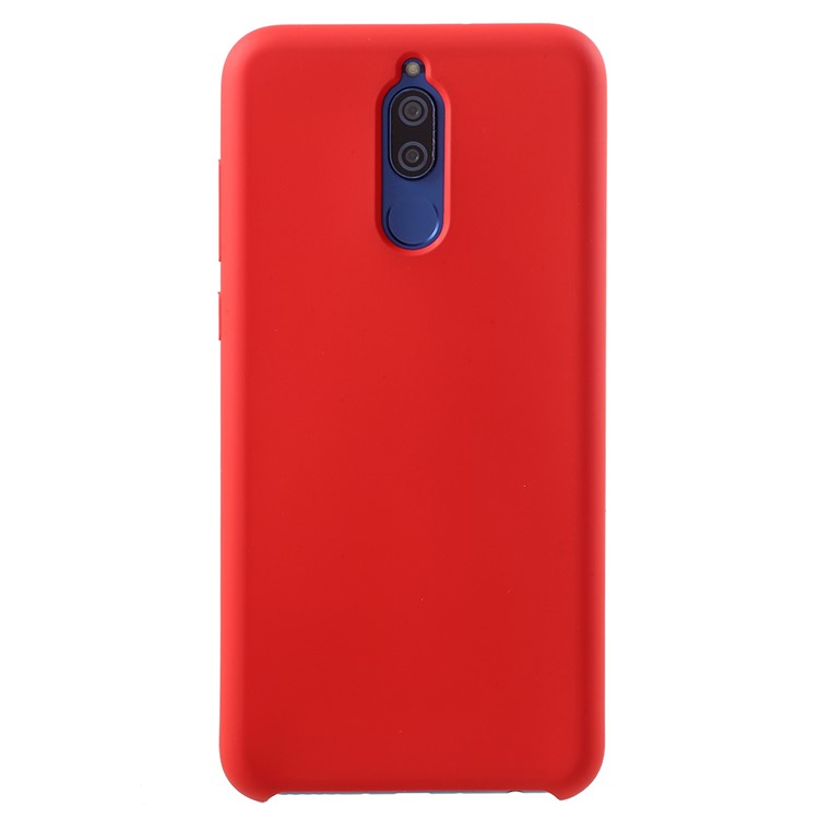 Rubber Coating TPU Phone Cover for Huawei Mate 10 Lite / nova 2i / Maimang 6 / Honor 9i (India) - Red-1