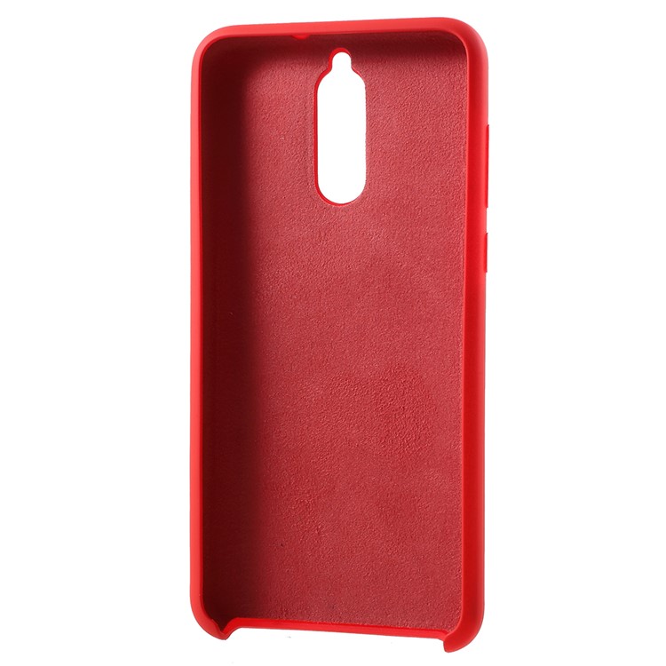 Rubber Coating TPU Phone Cover for Huawei Mate 10 Lite / nova 2i / Maimang 6 / Honor 9i (India) - Red-9