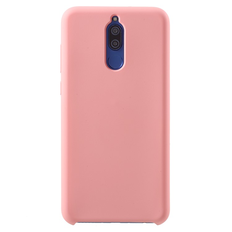 Rubber Coating TPU Phone Back Case for Huawei Mate 10 Lite / nova 2i / Maimang 6 / Honor 9i (India) - Pink-1