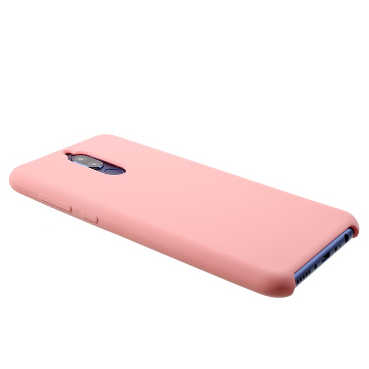Rubber Coating TPU Phone Back Case for Huawei Mate 10 Lite / nova 2i / Maimang 6 / Honor 9i (India) - Pink-4