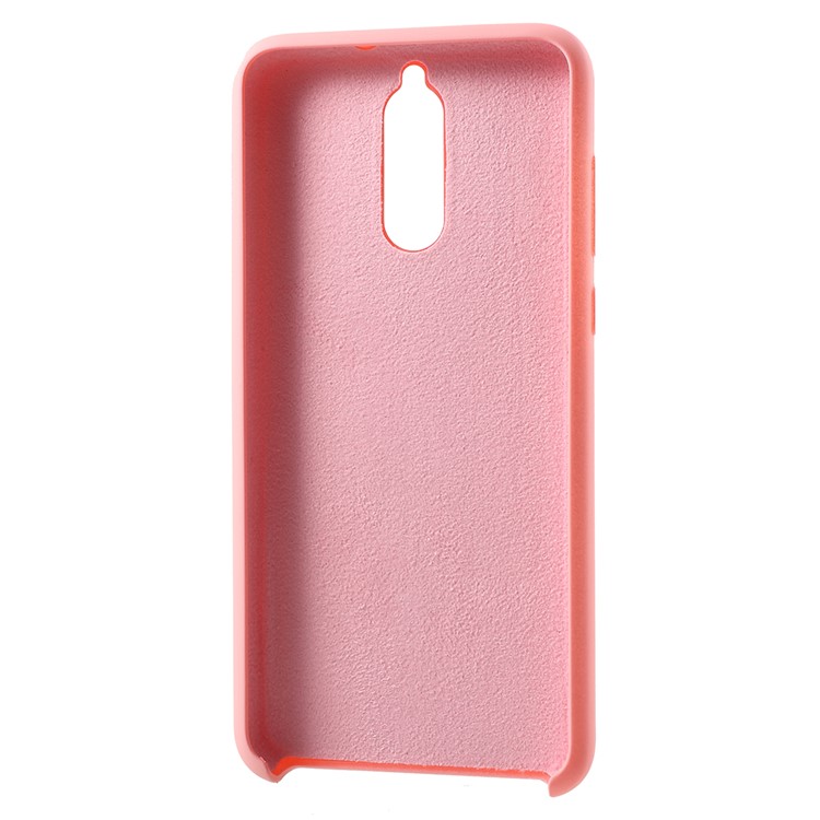 Rubber Coating TPU Phone Back Case for Huawei Mate 10 Lite / nova 2i / Maimang 6 / Honor 9i (India) - Pink-5