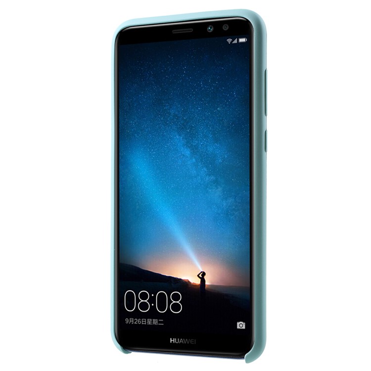 Rubber Coating TPU Mobile Phone Shell for Huawei Mate 10 Lite / nova 2i / Maimang 6 / Honor 9i (India) - Baby Blue-2