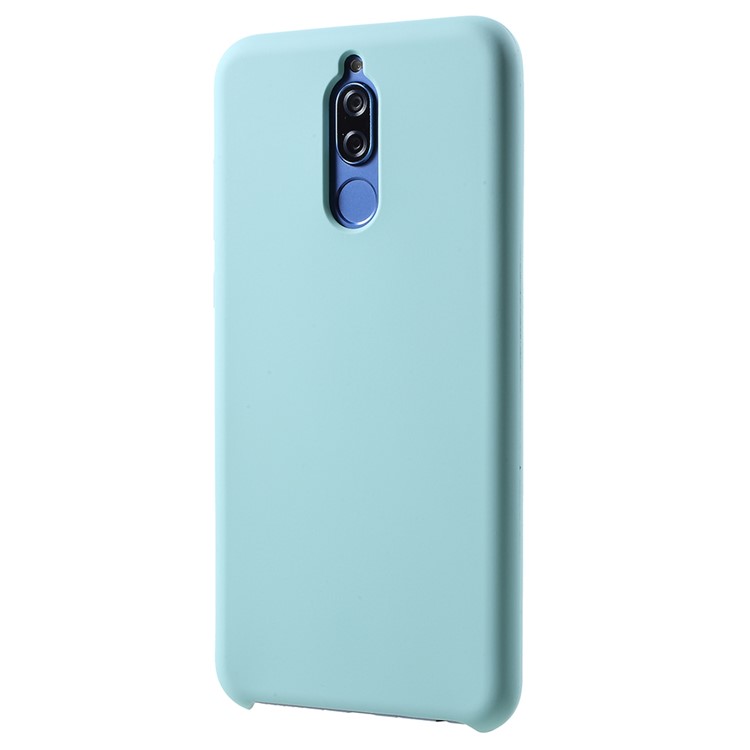 Rubber Coating TPU Mobile Phone Shell for Huawei Mate 10 Lite / nova 2i / Maimang 6 / Honor 9i (India) - Baby Blue-3