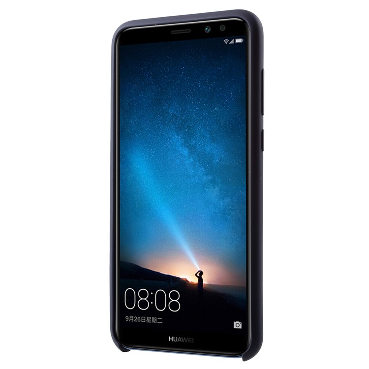 Rubber Coating TPU Protective Case for Huawei Mate 10 Lite / nova 2i / Maimang 6 / Honor 9i (India) - Dark Blue-2