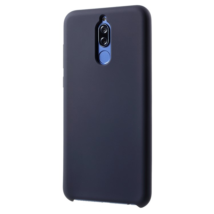 Rubber Coating TPU Protective Case for Huawei Mate 10 Lite / nova 2i / Maimang 6 / Honor 9i (India) - Dark Blue-3