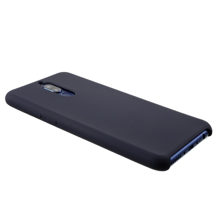Rubber Coating TPU Protective Case for Huawei Mate 10 Lite / nova 2i / Maimang 6 / Honor 9i (India) - Dark Blue-4