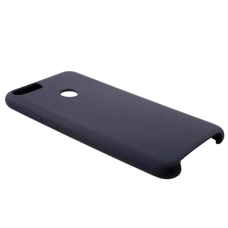 Rubber Coating TPU Mobile Phone Casing for Huawei P Smart/Enjoy 7S - Dark Blue-2