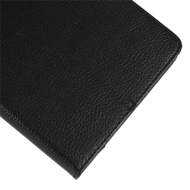Litchi Texture PU Leather Protection Case for Huawei MediaPad M5 8 (8.4-inch) - Black-4