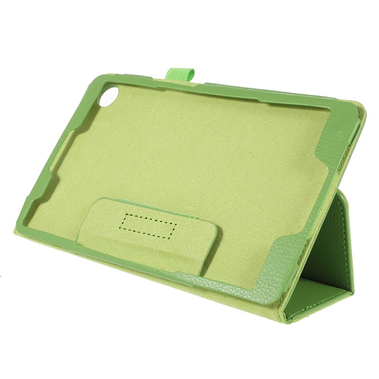 Litchi Texture PU Leather Protective Cover for Huawei MediaPad M5 8 (8.4-inch) - Green-3