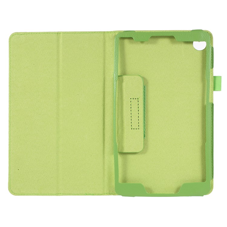 Litchi Texture PU Leather Protective Cover for Huawei MediaPad M5 8 (8.4-inch) - Green-6