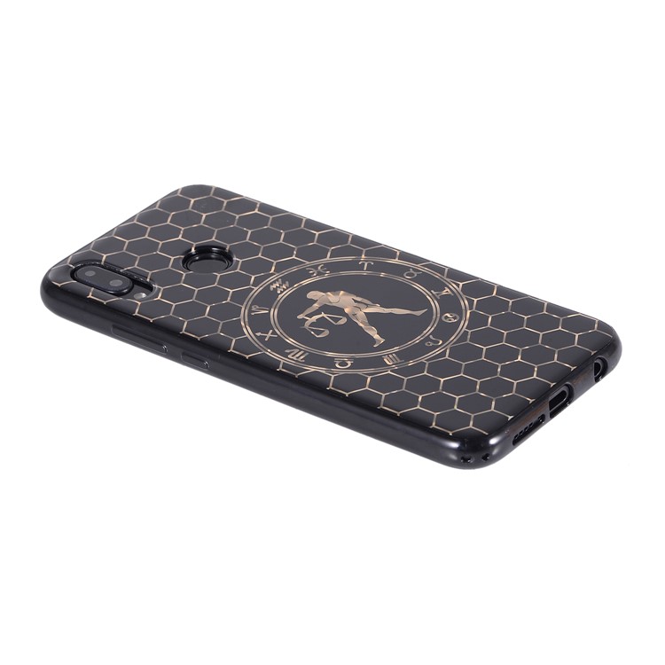 Electroplating Constellation Pattern TPU Case for Huawei P20 Lite/Nova 3e - Libra-3