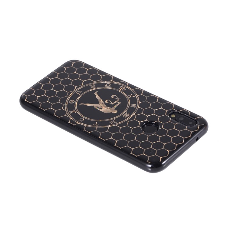 Electroplating Constellation Pattern TPU Case for Huawei P20 Lite/Nova 3e - Libra-5