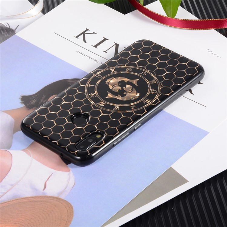 Electroplating Constellation Pattern TPU Cover for Huawei P20 Lite/Nova 3e - Pisces-4