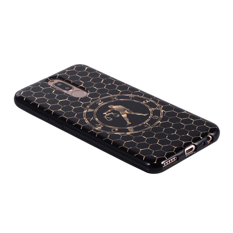 Electroplating Constellation Pattern TPU Case for Huawei Mate 10 Lite/nova 2i/Maimang 6/Honor 9i (India) - Libra-4