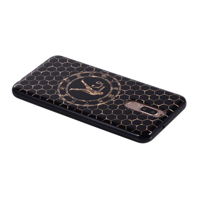 Electroplating Constellation Pattern TPU Case for Huawei Mate 10 Lite/nova 2i/Maimang 6/Honor 9i (India) - Libra-5