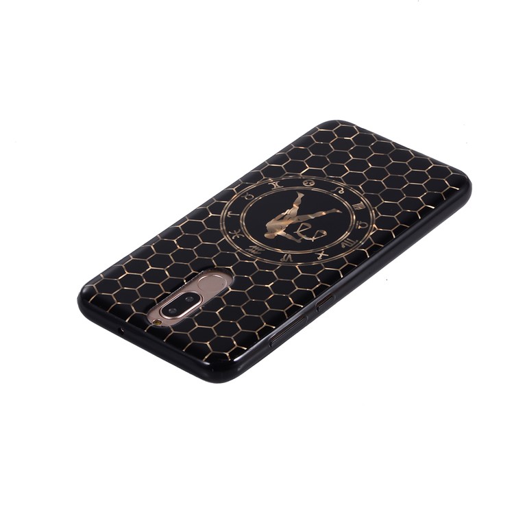 Electroplating Constellation Pattern TPU Case for Huawei Mate 10 Lite/nova 2i/Maimang 6/Honor 9i (India) - Libra-6