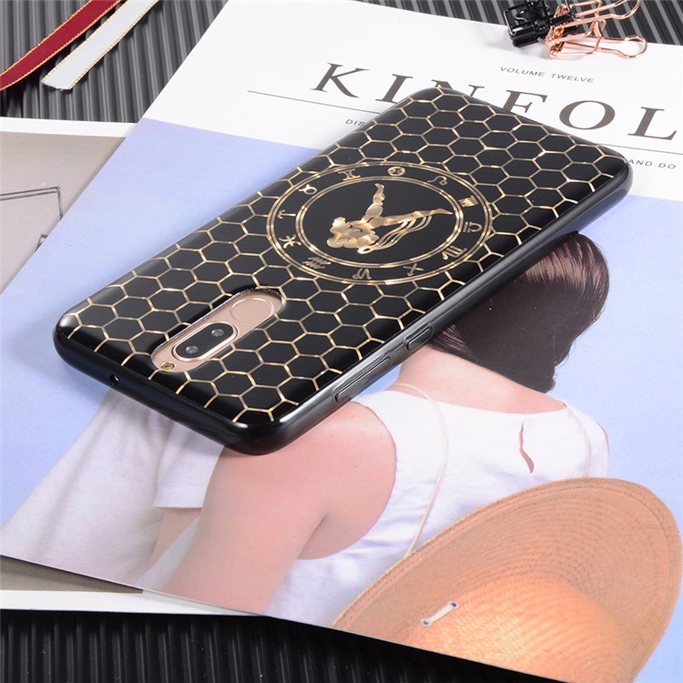Electroplating Constellation Pattern TPU Cover for Huawei Mate 10 Lite/nova 2i/Maimang 6/Honor 9i (India) - Aquarius-4