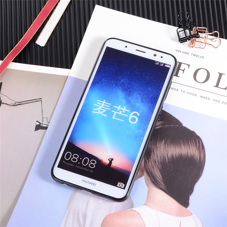 Electroplating Constellation Pattern TPU Cover for Huawei Mate 10 Lite/nova 2i/Maimang 6/Honor 9i (India) - Aquarius-8