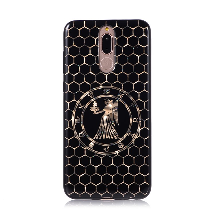Electroplating Constellation Pattern TPU Casing for Huawei Mate 10 Lite/nova 2i/Maimang 6/Honor 9i (India) - Virgo-2