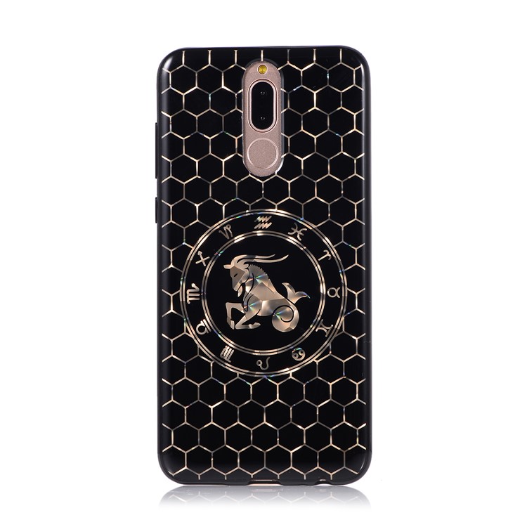 Electroplating Constellation Pattern TPU Mobile Phone Cover for Huawei Mate 10 Lite/nova 2i/Maimang 6/Honor 9i (India) - Capricornus-2