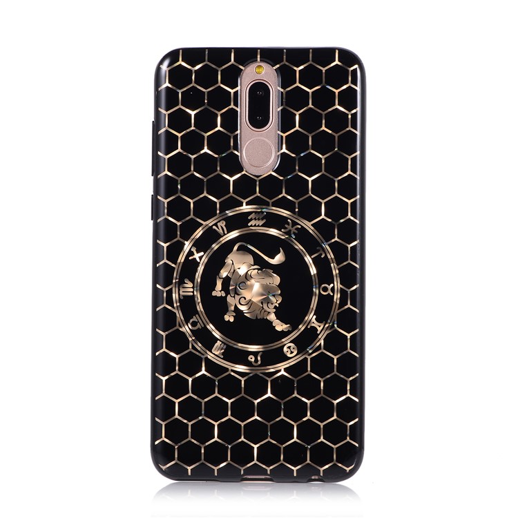 Electroplating Constellation Pattern TPU Back Case for Huawei Mate 10 Lite/nova 2i/Maimang 6/Honor 9i (India) - Leo-2