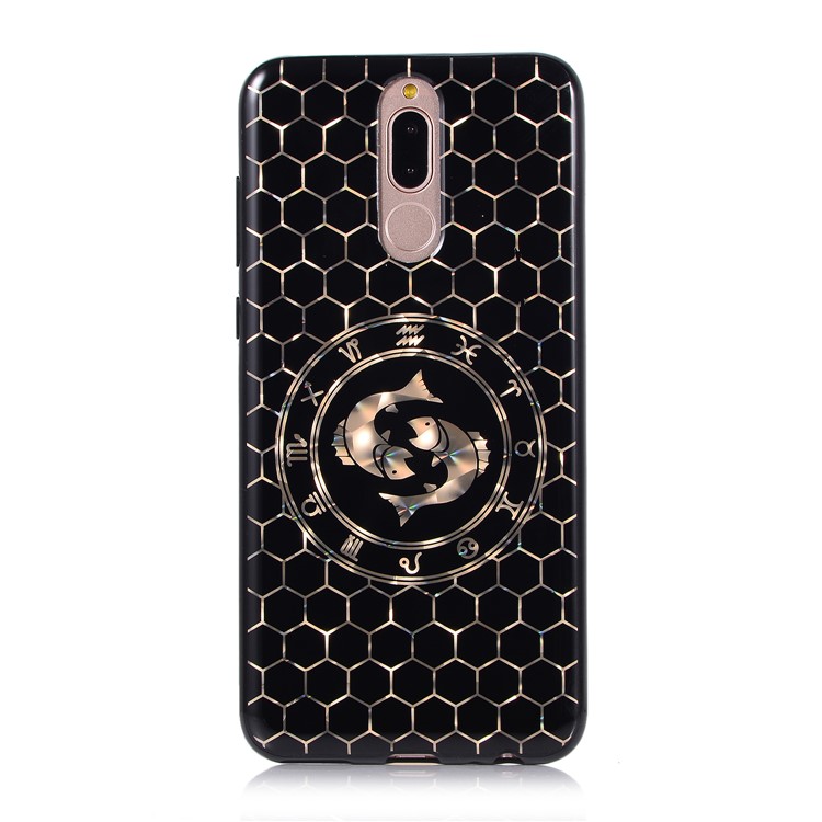 Electroplating Constellation Pattern TPU Back Cover for Huawei Mate 10 Lite/nova 2i/Maimang 6/Honor 9i (India) - Pisces-2