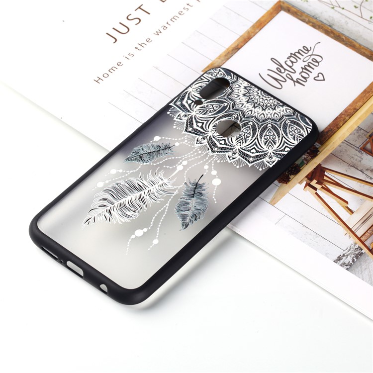 Rubberized Embossed PC + TPU Phone Case for Huawei P20 Lite/Nova 3e - Dream Catcher-6