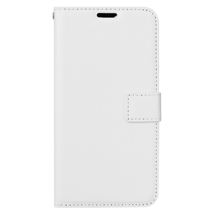 Crazy Horse Texture Wallet Stand Leather Cover for Huawei Y9 (2018) / Enjoy 8 Plus - White-2