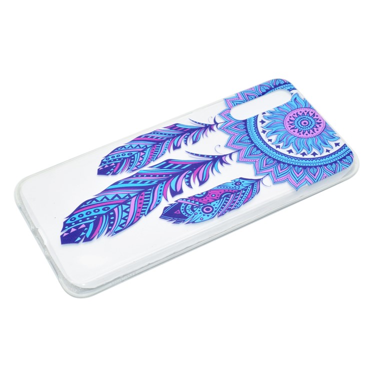 Pattern Printing Soft TPU Back Shell for Huawei P20 - Dream Catcher-3
