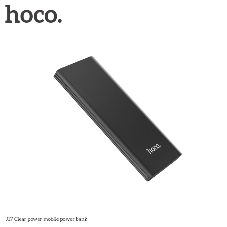 HOCO J17 7000mAh Clear Power Battery Charger with Micro USB & Type-C Input - Black-5