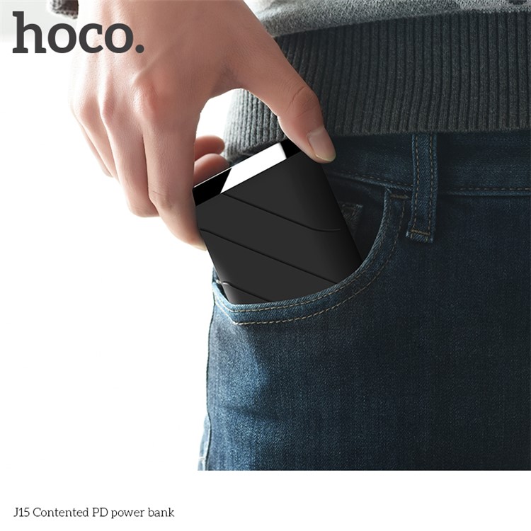 HOCO J15 18W 10000mAh Contented PD Power Bank Dual USB Output-8