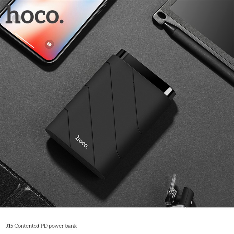 HOCO J15 18W 10000mAh Contented PD Power Bank Dual USB Output-9