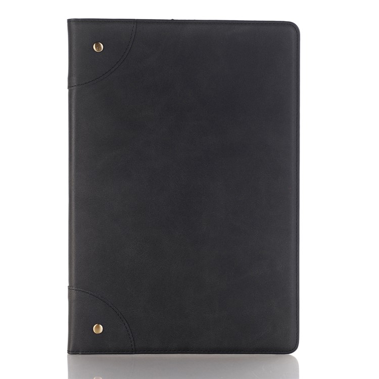 Crazy Horse Texture Retro PU Leather Wallet Smart Case for Huawei MediaPad M5 10/M5 10 (Pro) - Black-2
