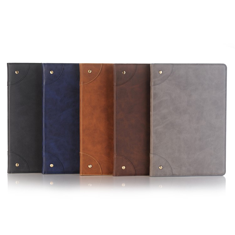 Crazy Horse Texture Retro PU Leather Wallet Smart Case for Huawei MediaPad M5 10/M5 10 (Pro) - Black-8