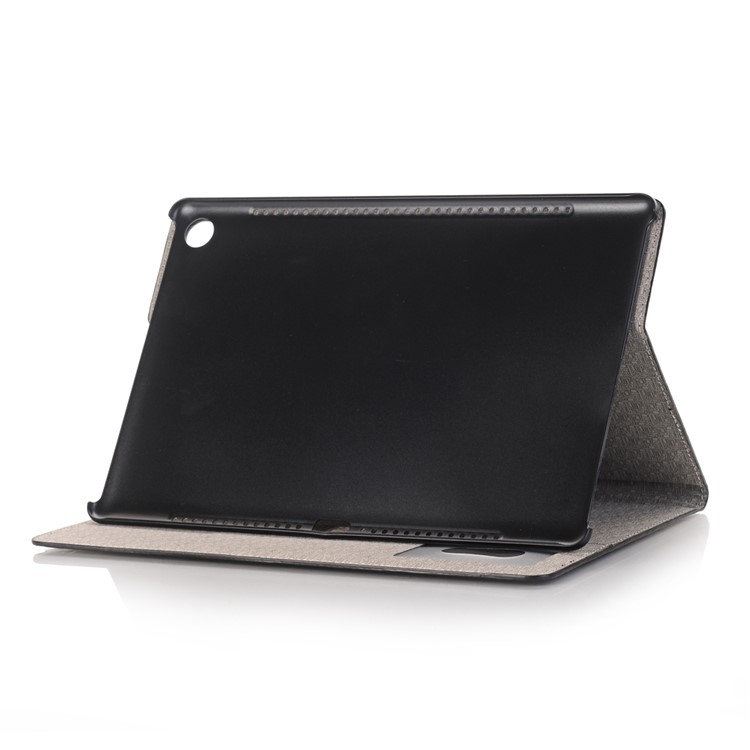 Crocodile Texture Wallet Stand Leather Smart Case for Huawei MediaPad M5 10/M5 10 (Pro) - Black-6