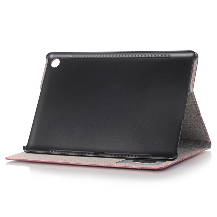 Crocodile Texture Wallet Stand Leather Smart Tablet Case Cover for Huawei MediaPad M5 10/M5 10 (Pro) - Rose-5