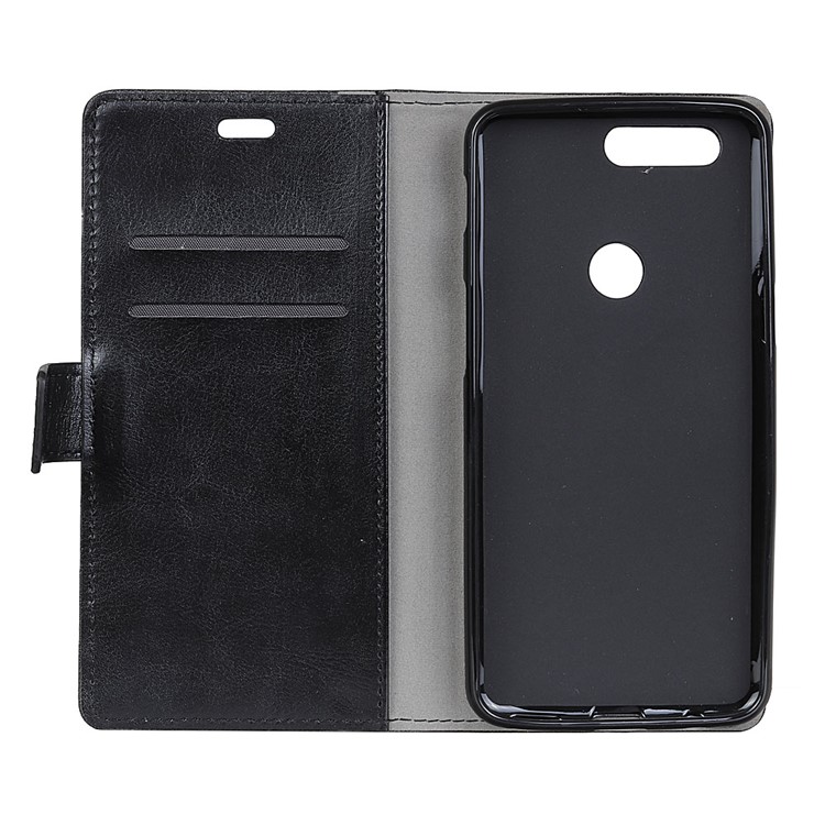 Pattern Printing Stand Leather Wallet Mobile Cover for Huawei Honor 7A (with Fingerprint Sensor) / Honor 7A Pro / Enjoy 8e - Fierce Wolf-3