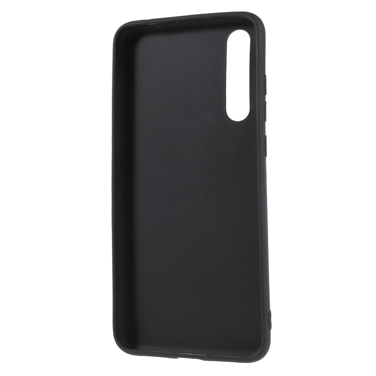 Matte TPU Cell Phone Case for Huawei P20 Pro - Black-4