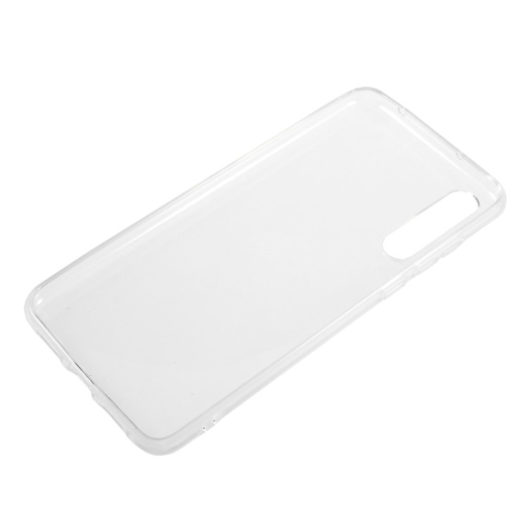 TPU Matte Phone Casing Accessory for Huawei P20 Pro - Transparent-4