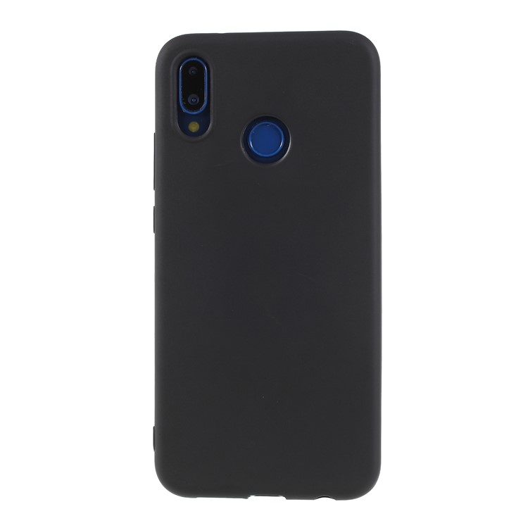 Matte TPU Shell Cover Case for Huawei P20 Lite / Nova 3e (China) - Black-3