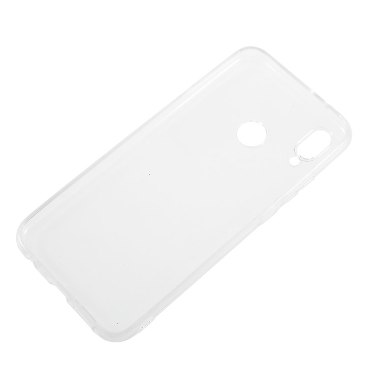 Soft TPU Matte Mobile Case for Huawei P20 Lite / Nova 3e (China) - Transparent-3