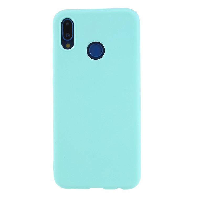 For Huawei P20 Lite / Nova 3e (China) Frosted TPU Back Case Accessory - Cyan-3