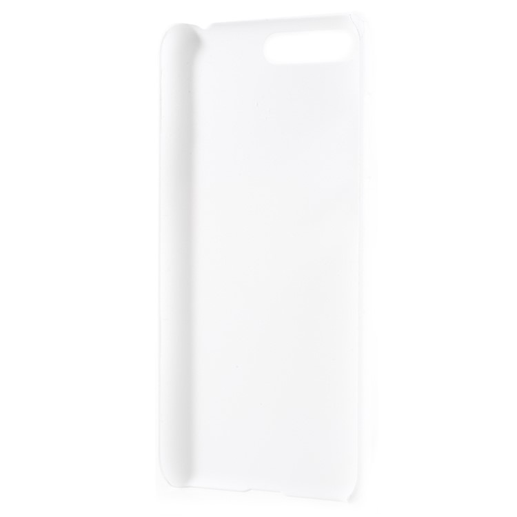 Rubberized Plastic Hard Phone Casing for Huawei Y6 (2018)/Honor 7A (without Fingerprint Sensor) - White-2