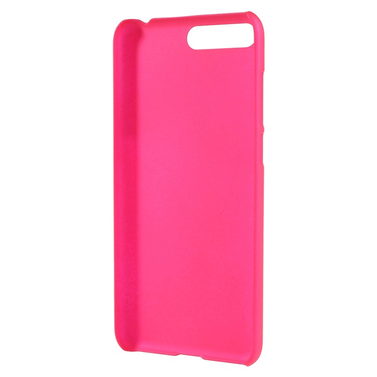 Rubberized Plastic Hard Cell Phone Case for Huawei Y6 (2018)/Honor 7A (without Fingerprint Sensor) - Rose-3