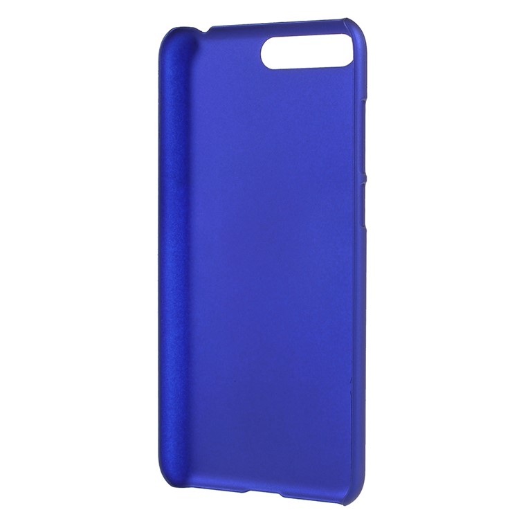 Rubberized Plastic Phone Accessory Case for Huawei Y6 (2018)/Honor 7A (without Fingerprint Sensor) - Dark Blue-3