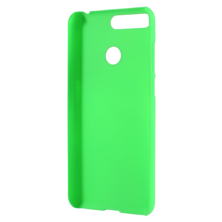 Rubberized Hard Phone Cover Case for Huawei Enjoy 8E / Honor 7A Pro / Honor 7A (with Fingerprint Sensor) - Green-3