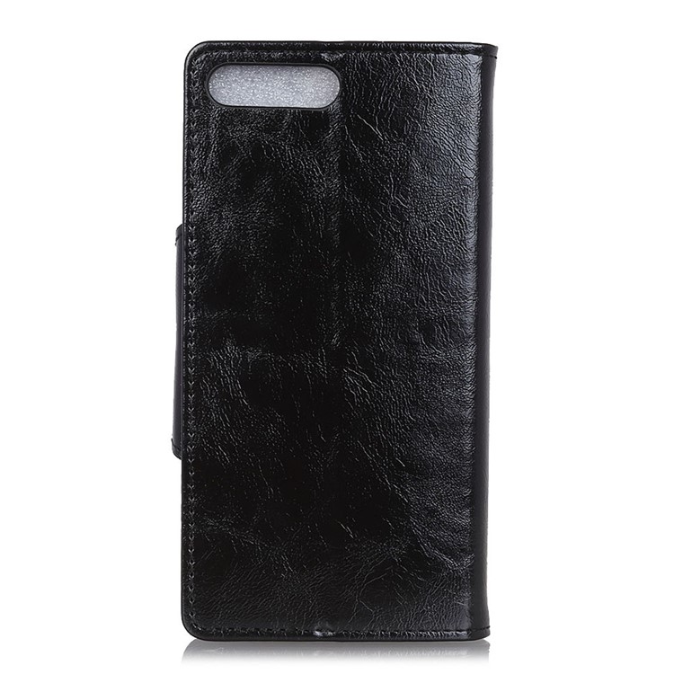 Stand Wallet Leather Protection Phone Case for Huawei Y6 (2018) / Honor 7A (without Fingerprint Sensor) - Black-5