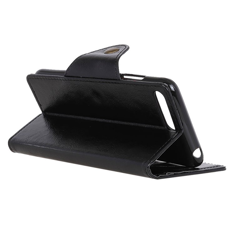 Stand Wallet Leather Protection Phone Case for Huawei Y6 (2018) / Honor 7A (without Fingerprint Sensor) - Black-9
