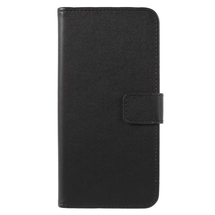PU Leather Magnetic Wallet Phone Cover with Stand for Huawei P20 Lite / Nova 3e (China) - Black-3